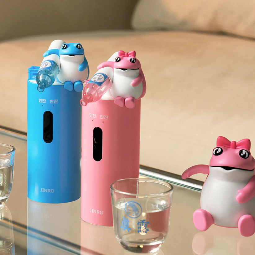 【JINRO聯名】真露蛙倒酒器禮盒